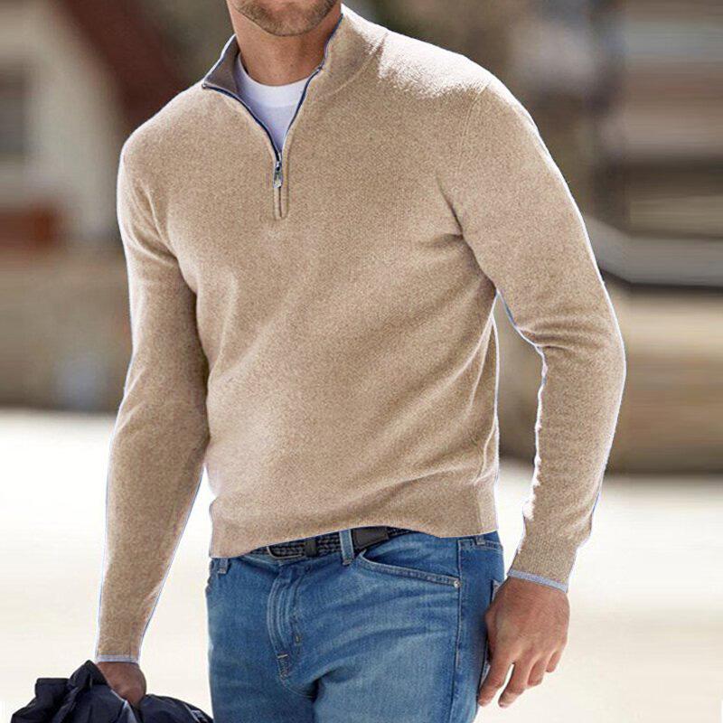 Santous™ - Pull élégant à fermeture zippée, chaud et confortable