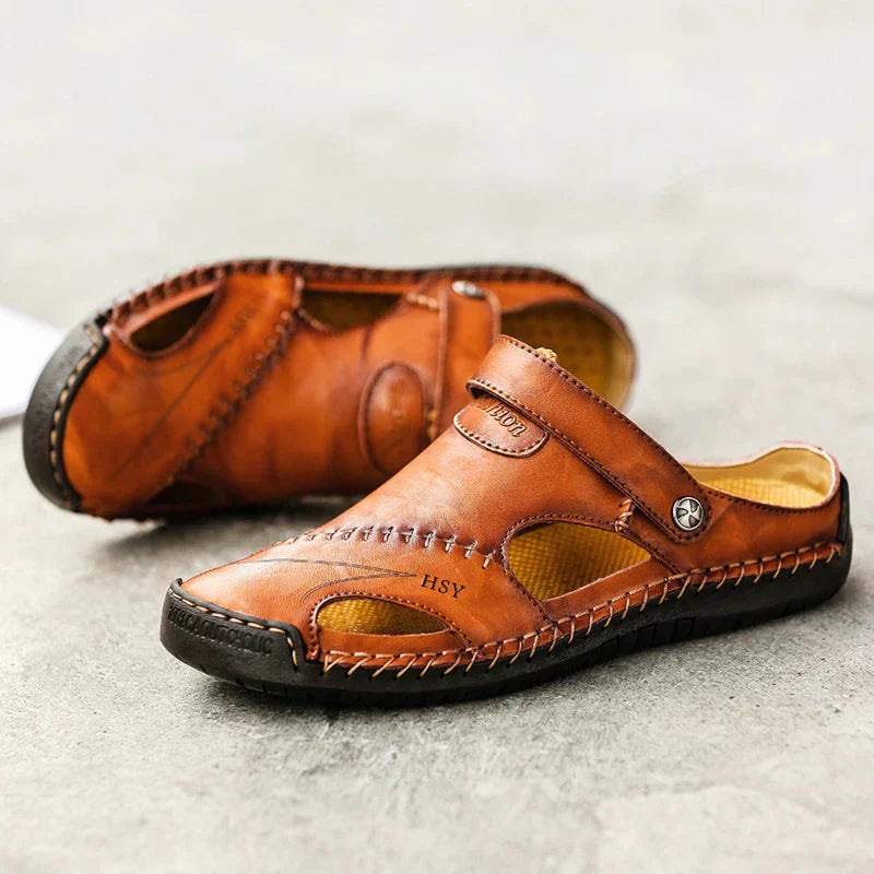 Zavon™ • Sandales Orthopédiques en Cuir