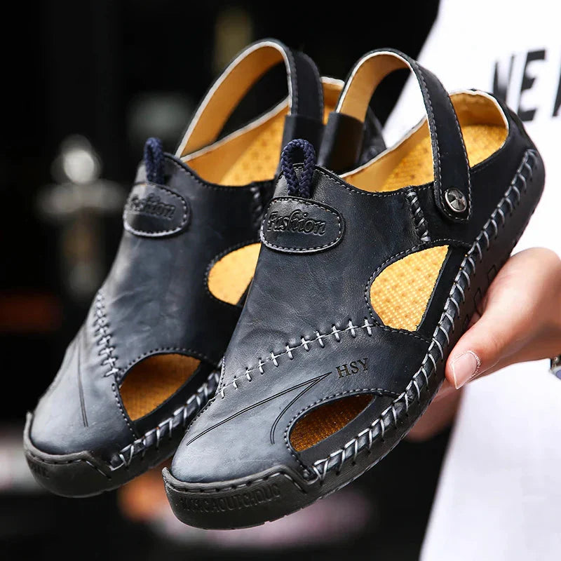Sandales Orthopédiques en Cuir / Modeline™