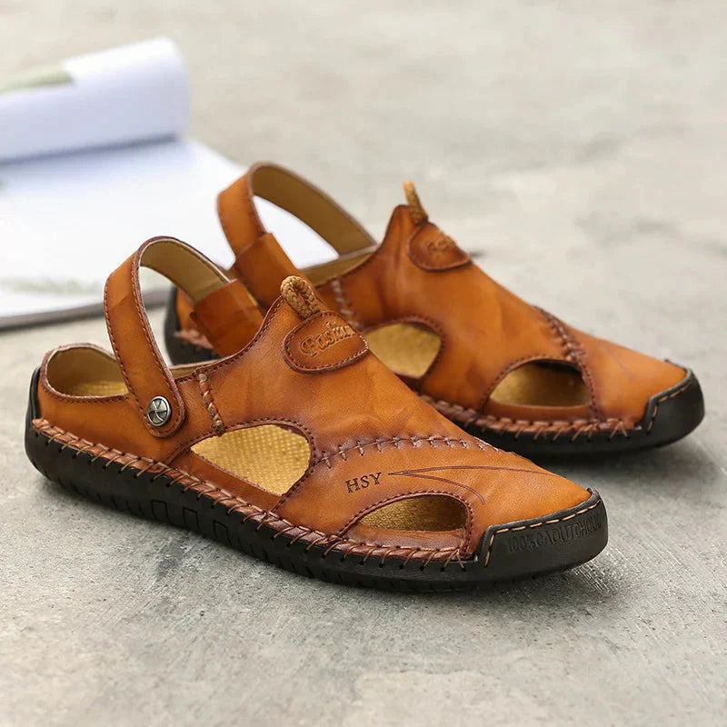 Sandales Orthopédiques en Cuir / Modeline™