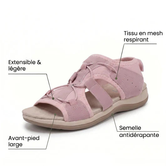 OrthoCélia™ | Sandales orthopédiques pour le quotidien et le confort