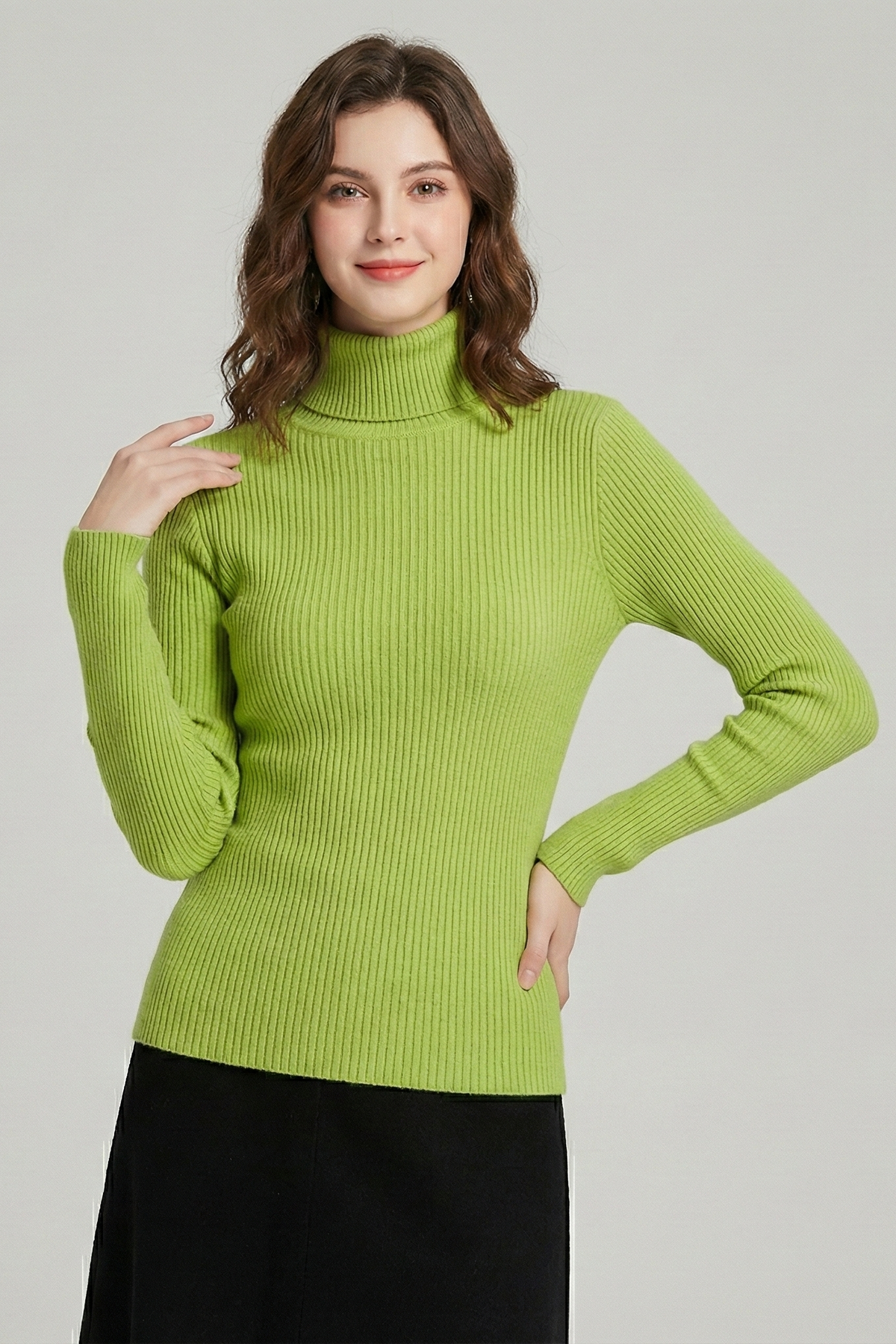 Pull Col Roulé Alice | Zavon