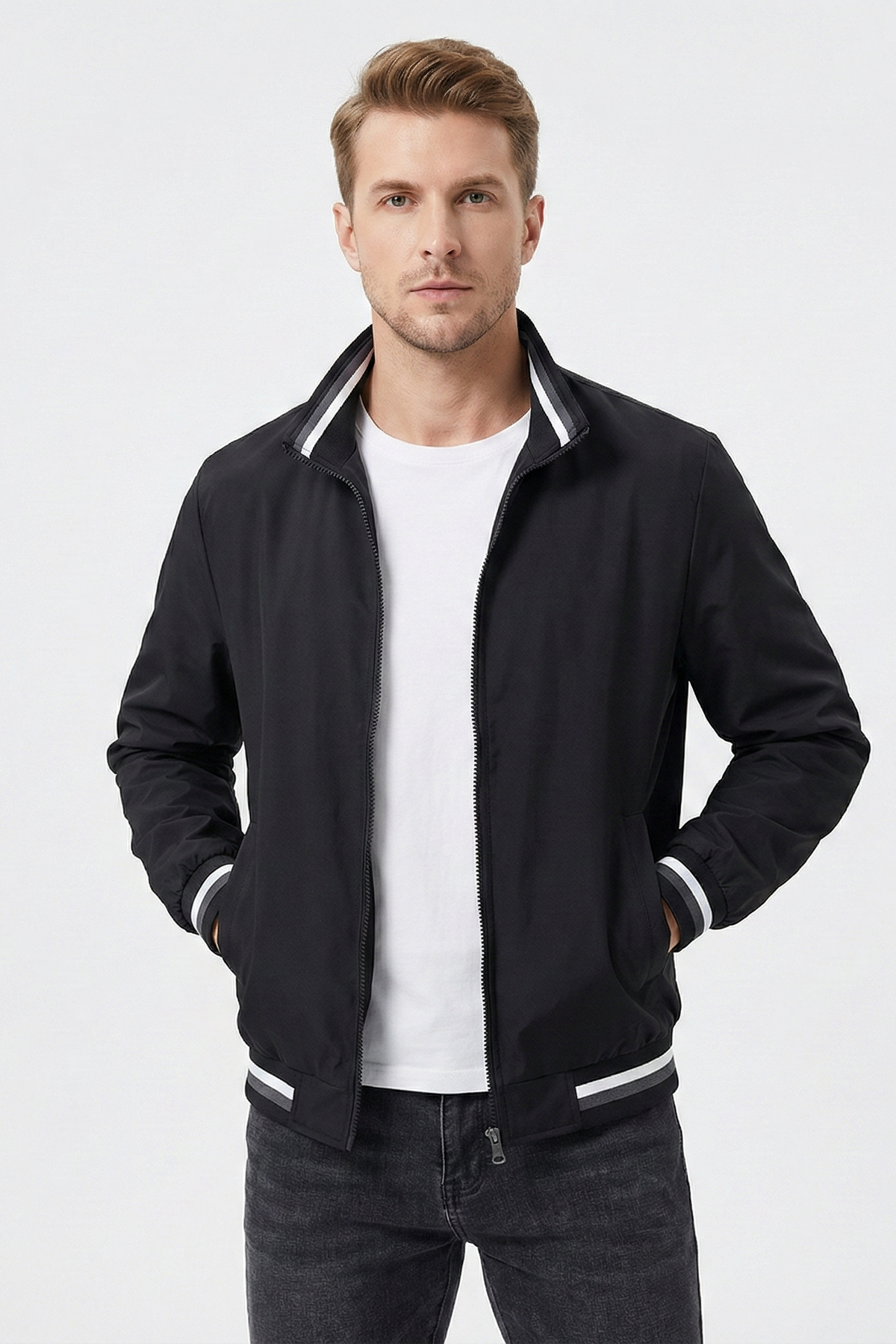 Blouson aviateur léger pour hommes | Zavon