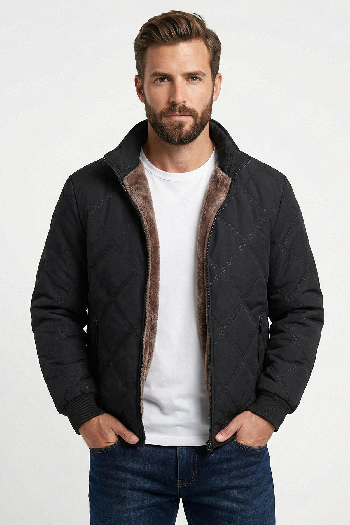 Veste d'automne doudoune pour hommes | Zavon