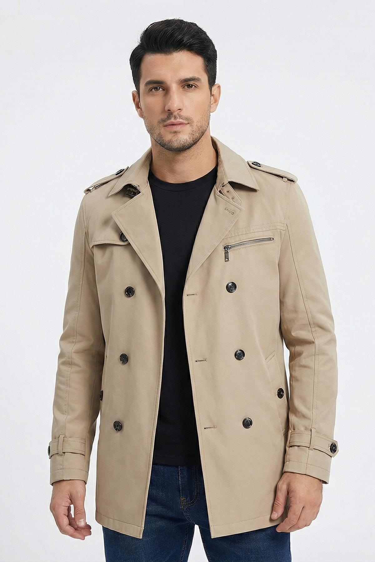 Manteau élégant et imperméable style héritage pour hommes | Zavon