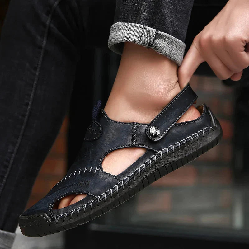 Sandales Orthopédiques en Cuir / Modeline™