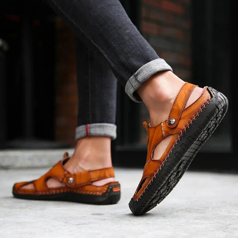 Sandales Orthopédiques en Cuir / Modeline™