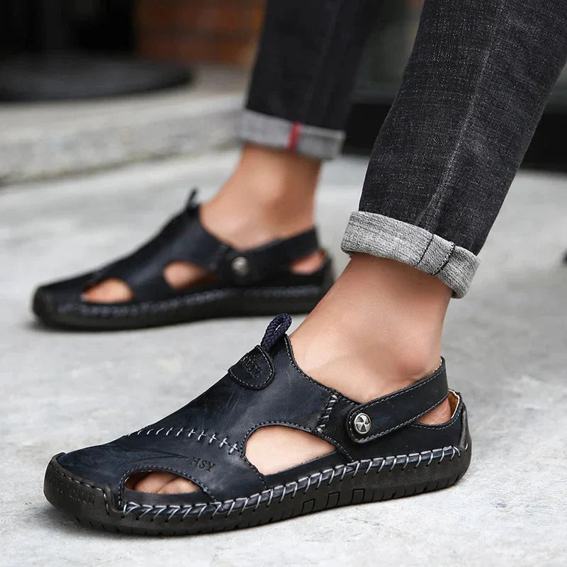 Sandales Orthopédiques en Cuir / Modeline™