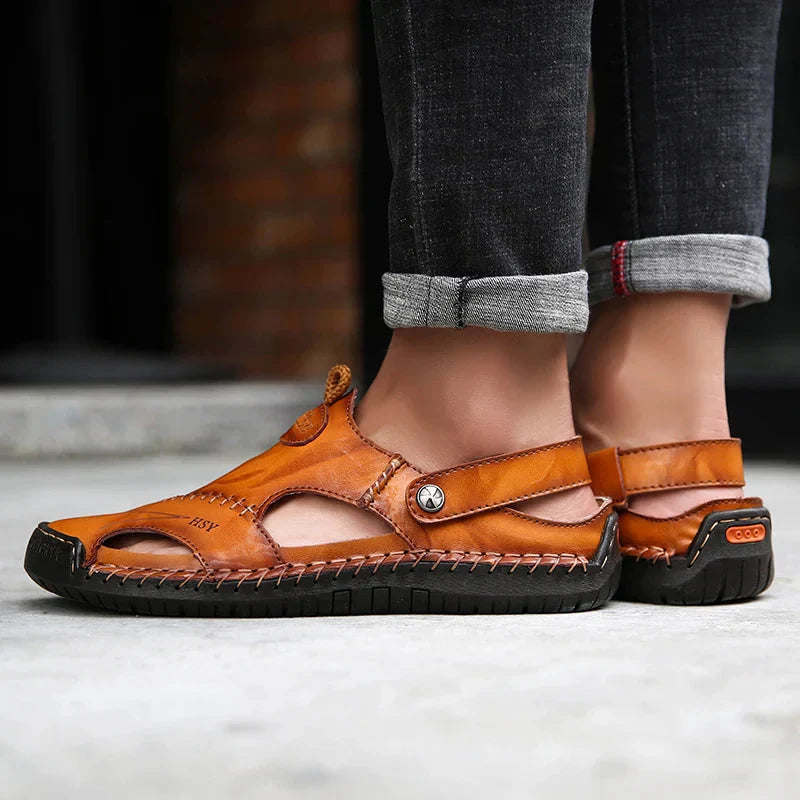Sandales Orthopédiques en Cuir / Modeline™
