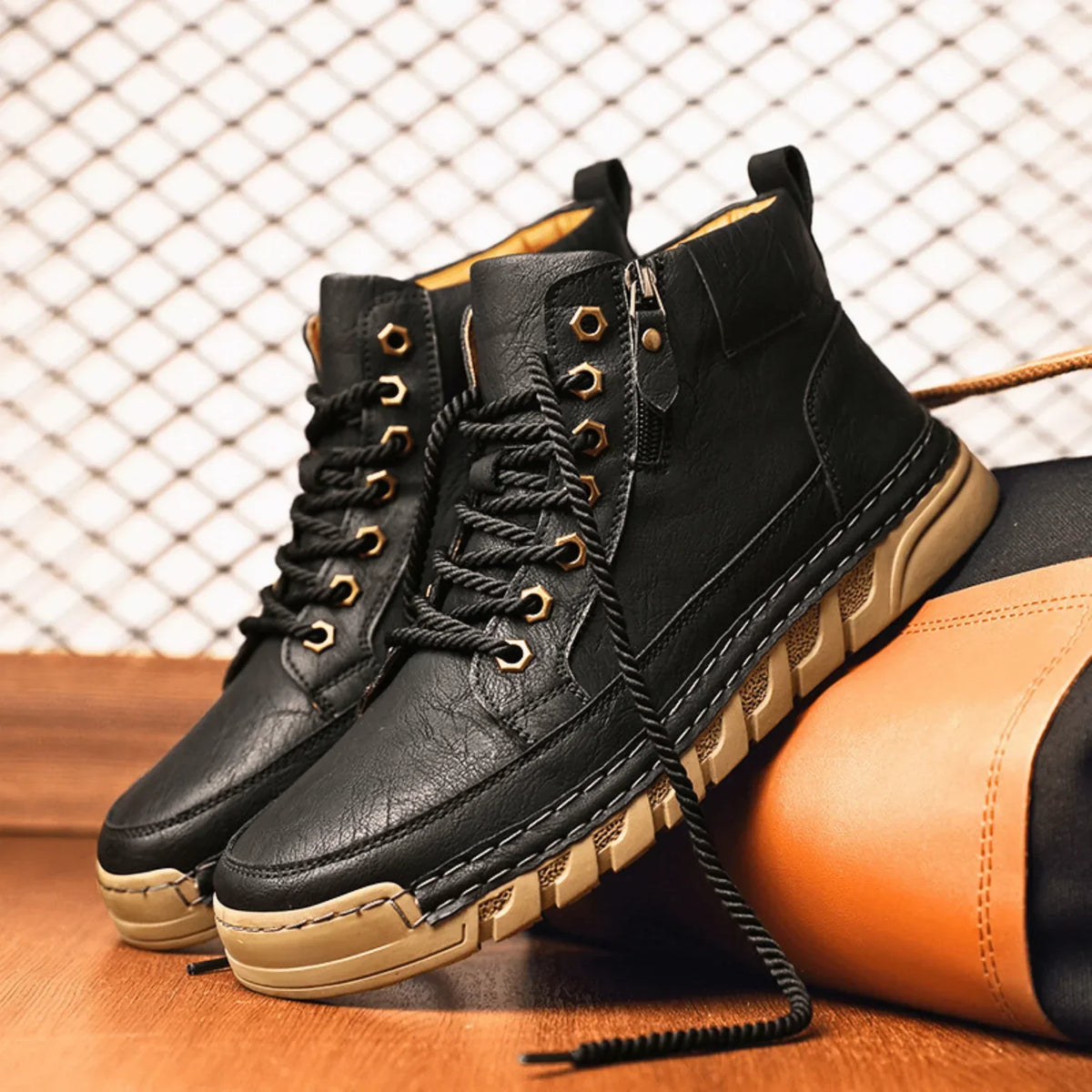Apollo™ • Bottes urbaines en cuir premium